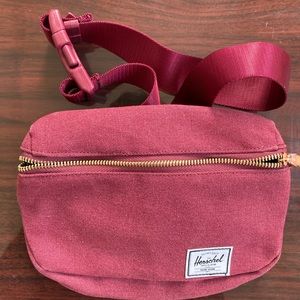 Herschel Supply Company Hip pack fanny pack Burgundy Select Series NWOT